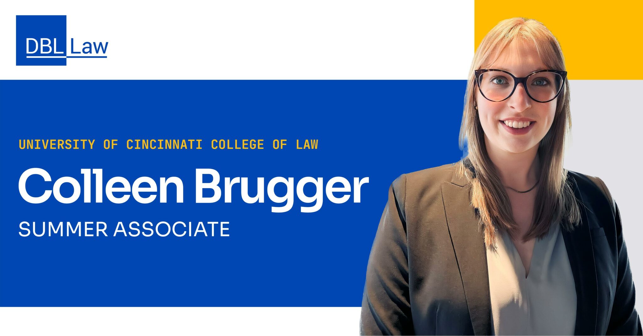 Welcome, Colleen Brugger