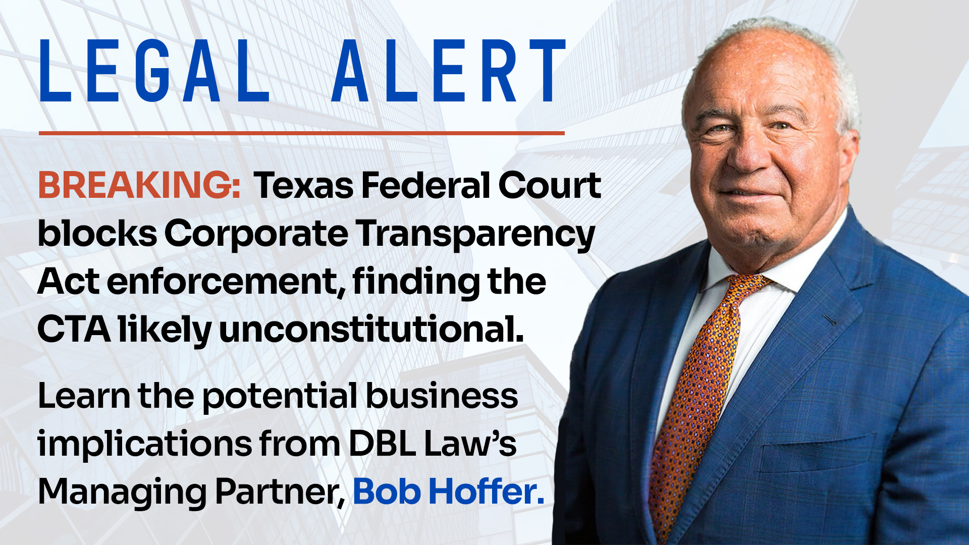 Texas Federal Court Blocks Corporate Transparency Act Enforcement: What This Means for Your Business